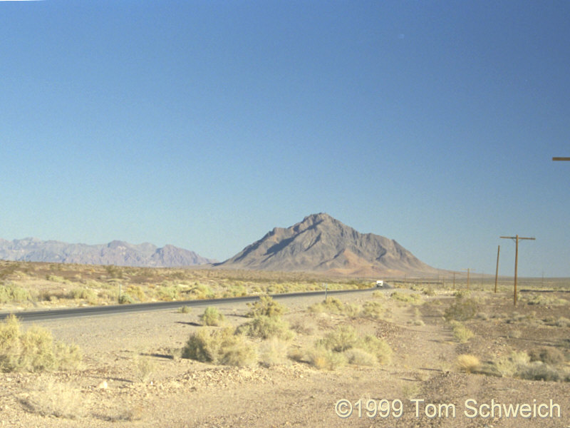 Eagle Mountain in the Amargosa River Valley.