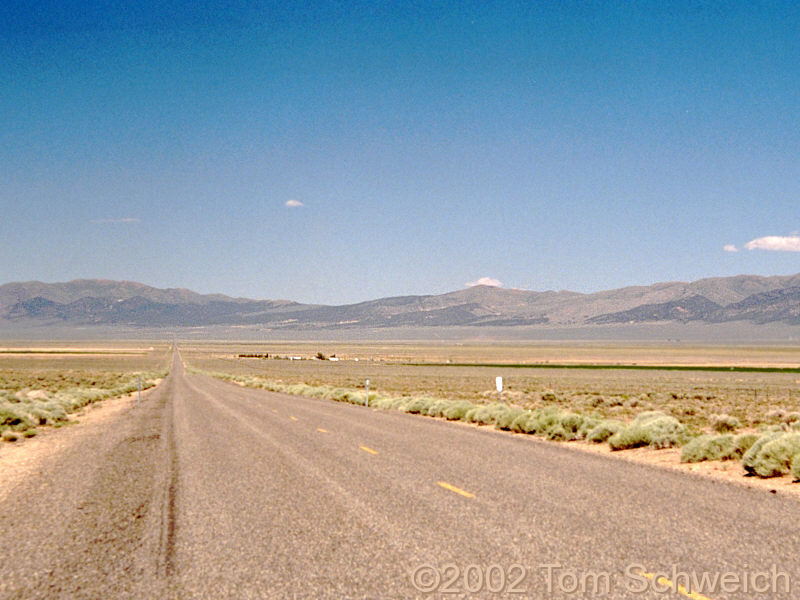 Looking east across the Reese River Valley.