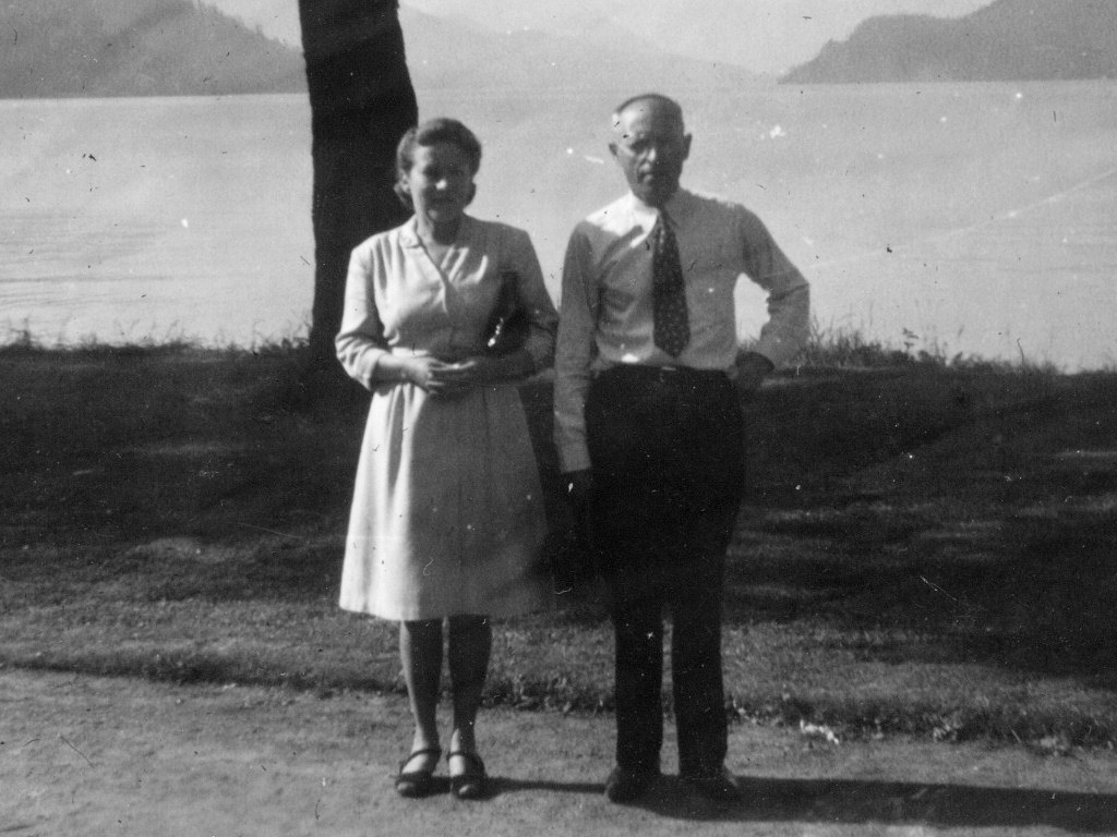 Dad and Olga