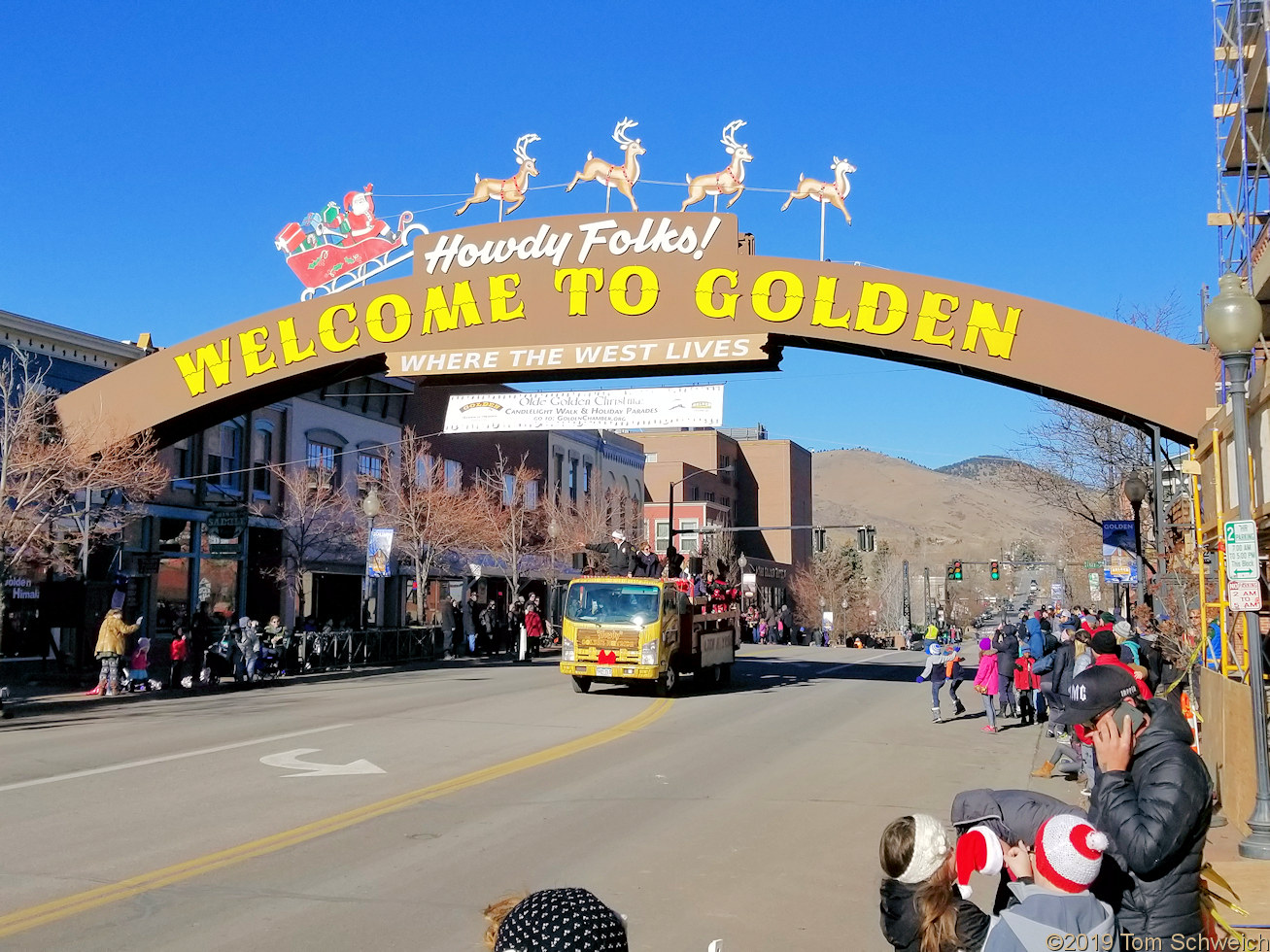 Colorado, Jefferson County, Golden, downtown