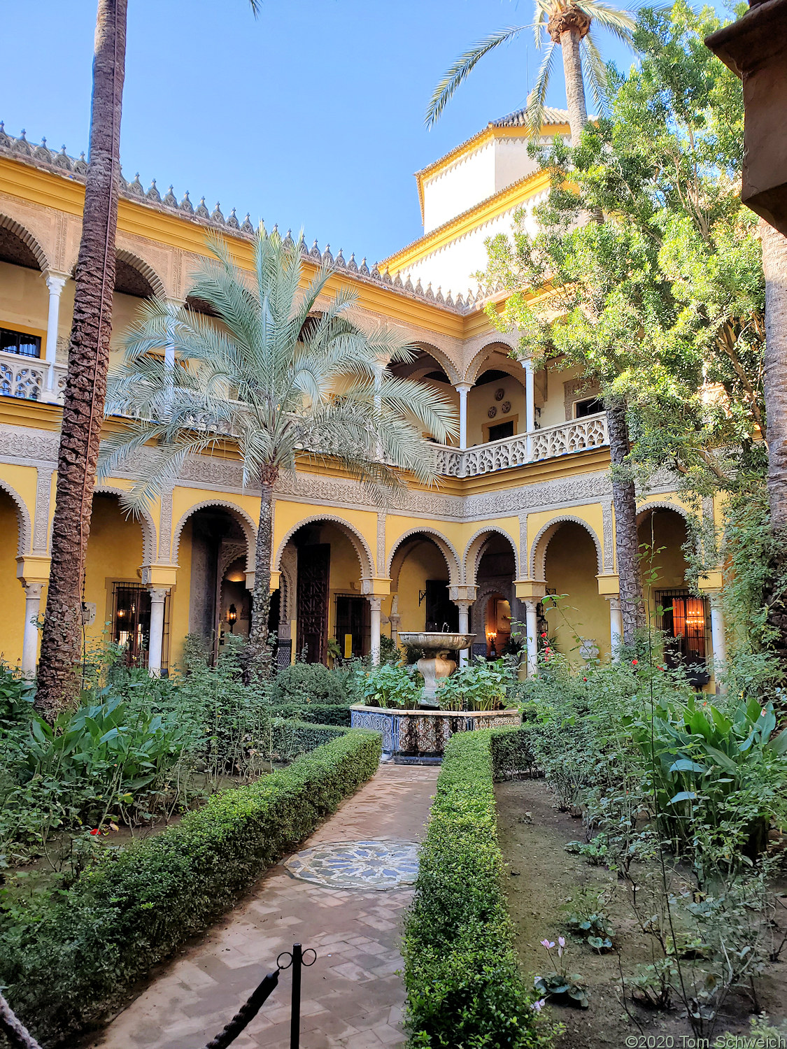 Spain, Andalucia, Sevilla, Palace of the Countess of Lebrija
