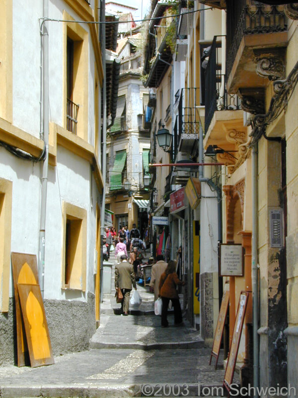 Small street in the Albaicin.