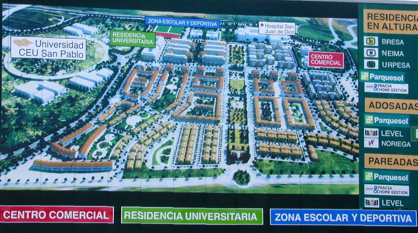 Development plan for Ciudad de Universitario.
