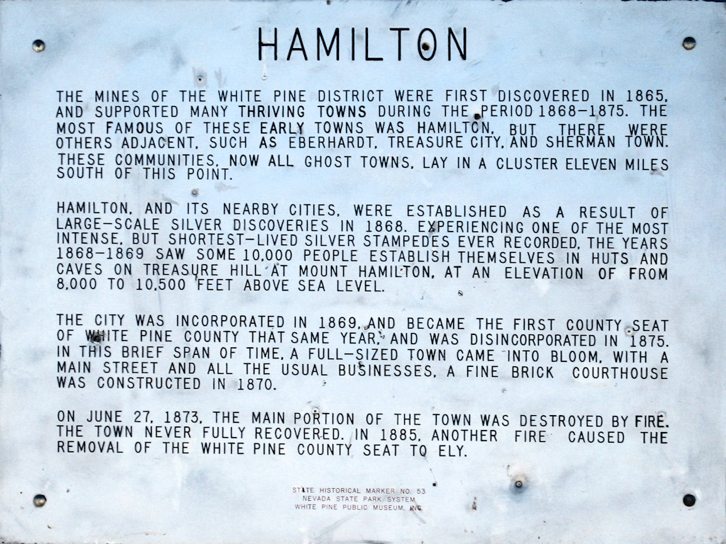 Nevada, White Pine County, Hamilton