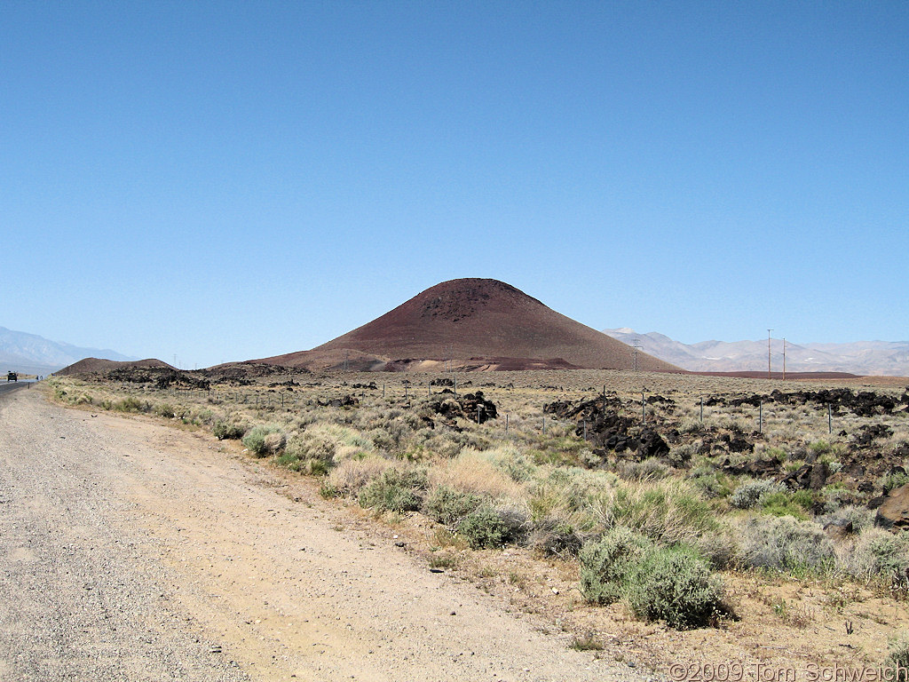 California, Inyo County, Red Hill
