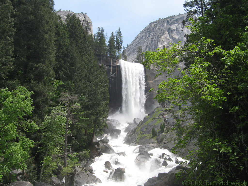 Vernal Fall, Yosemite National Park, Mariposa County, California