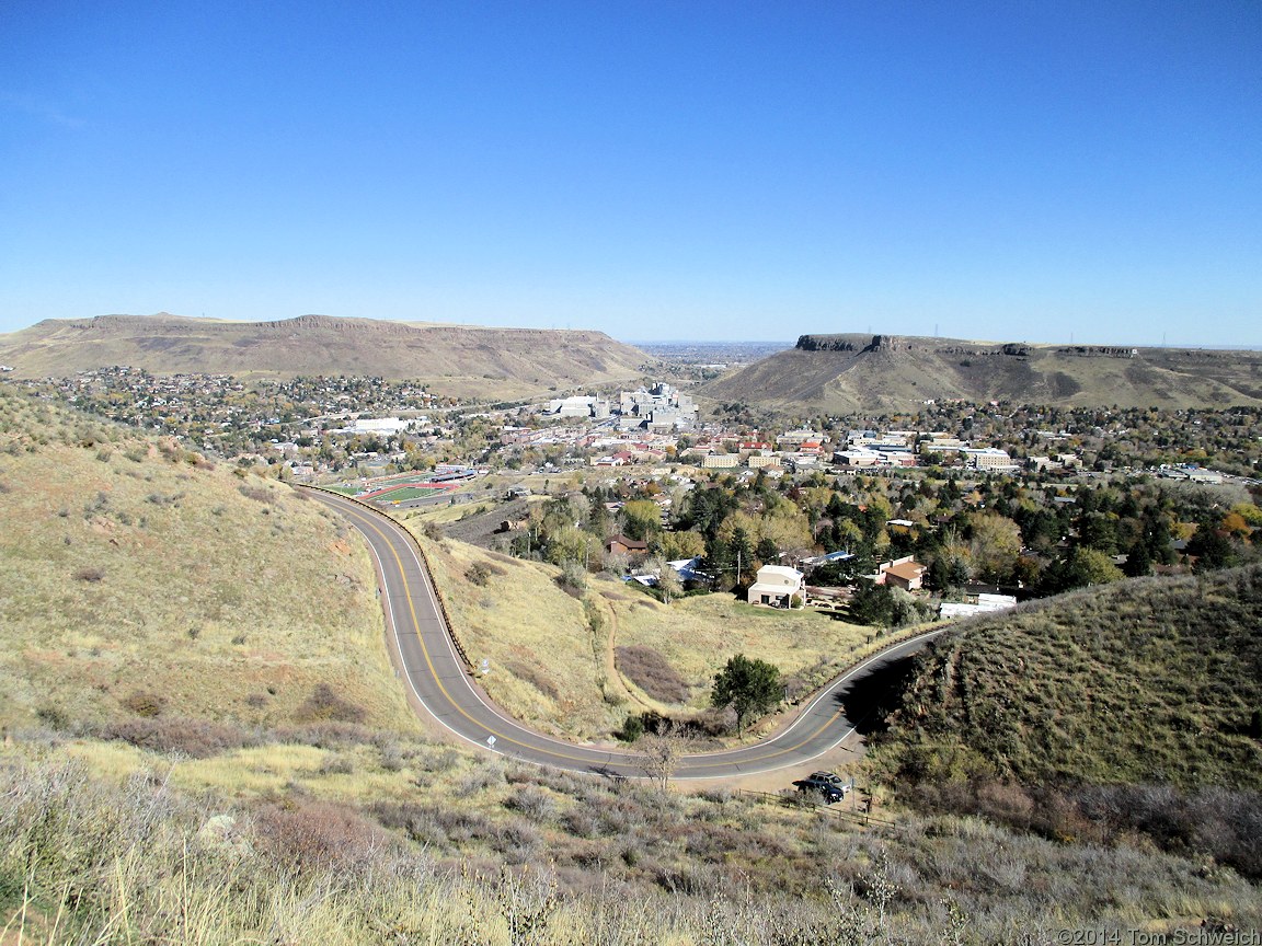 Colorado, Jefferson County, Golden, Chimney Gulch