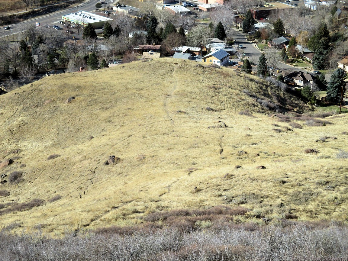Colorado, Jefferson County, Golden, South Table Mountain