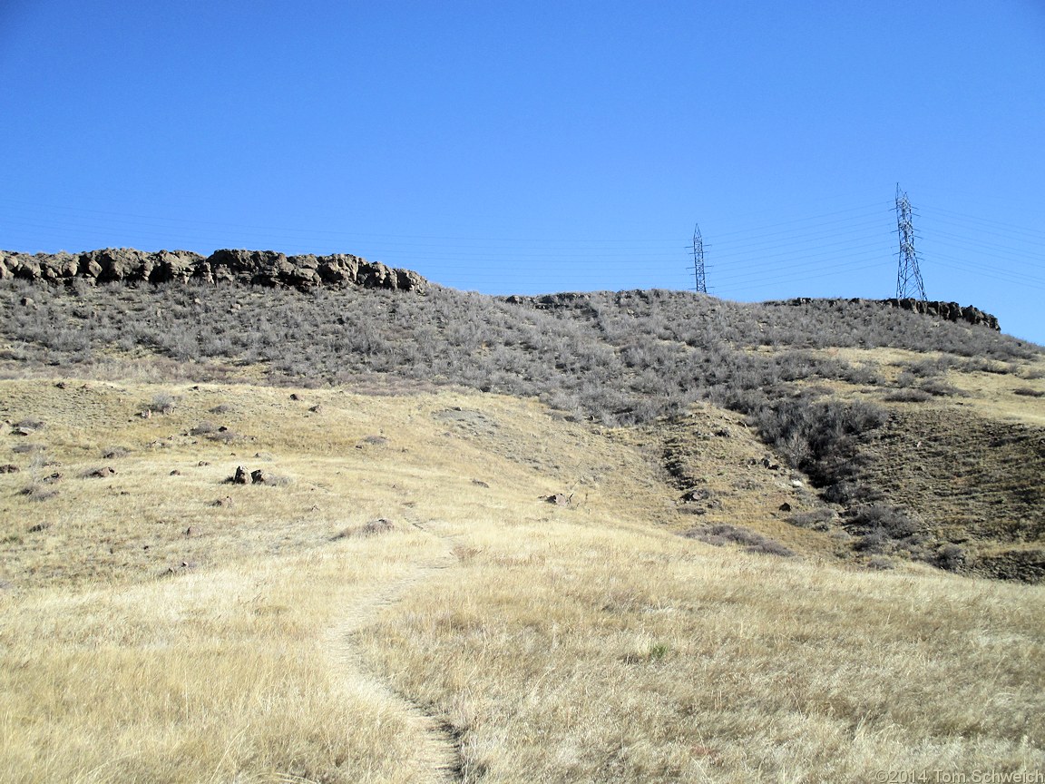 Colorado, Jefferson County, Golden, South Table Mountain