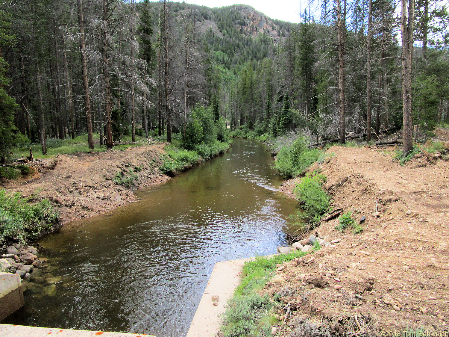Colorado, Larimer County, Laramie-Poudre Tunnel