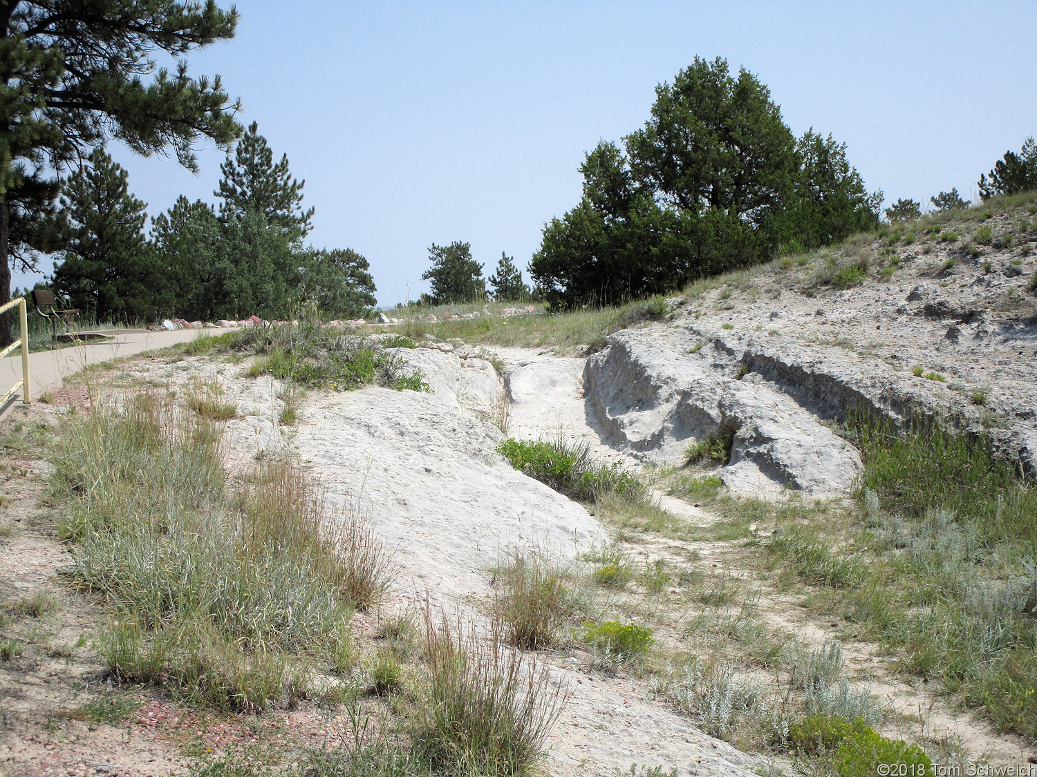 Wyoming, Platte County, Guernsey, Oregon Trail Ruts