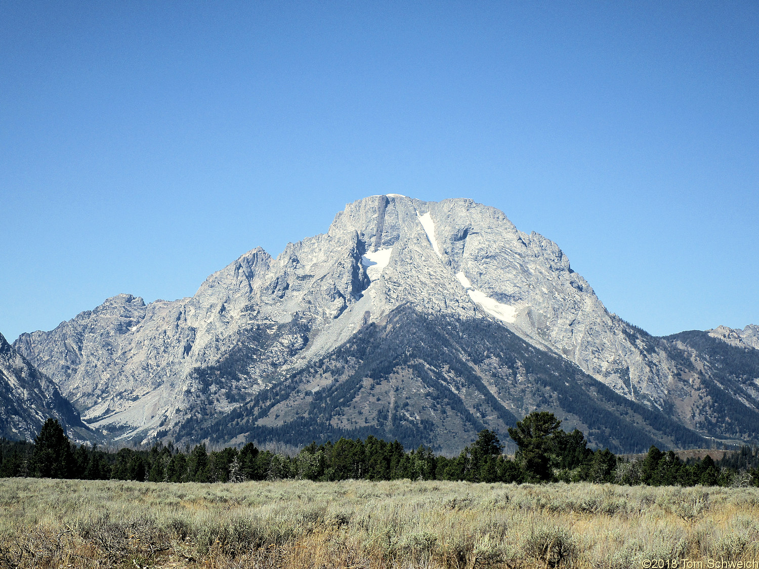 Wyoming, Teton County, Mount Moran