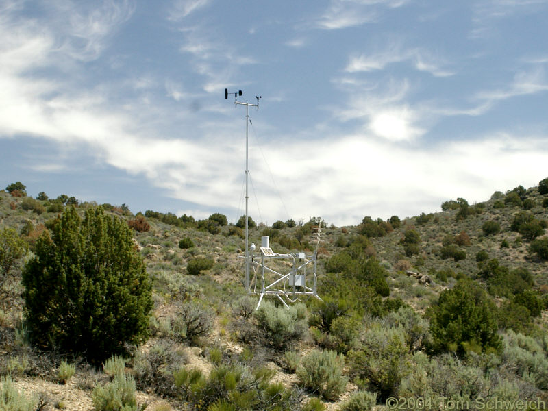 Remote Automated Weather Station (RAWS) in the Mid Hills