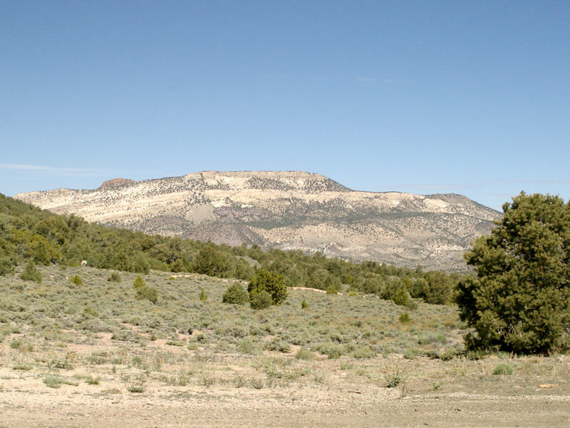 Rhyolite Ridge as seen from Coyote Pass