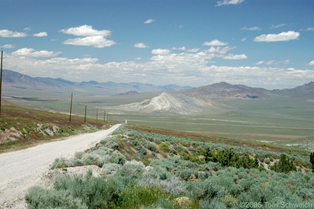 Fairview Peak, Earthquake Fault, Churchill County, Nevada