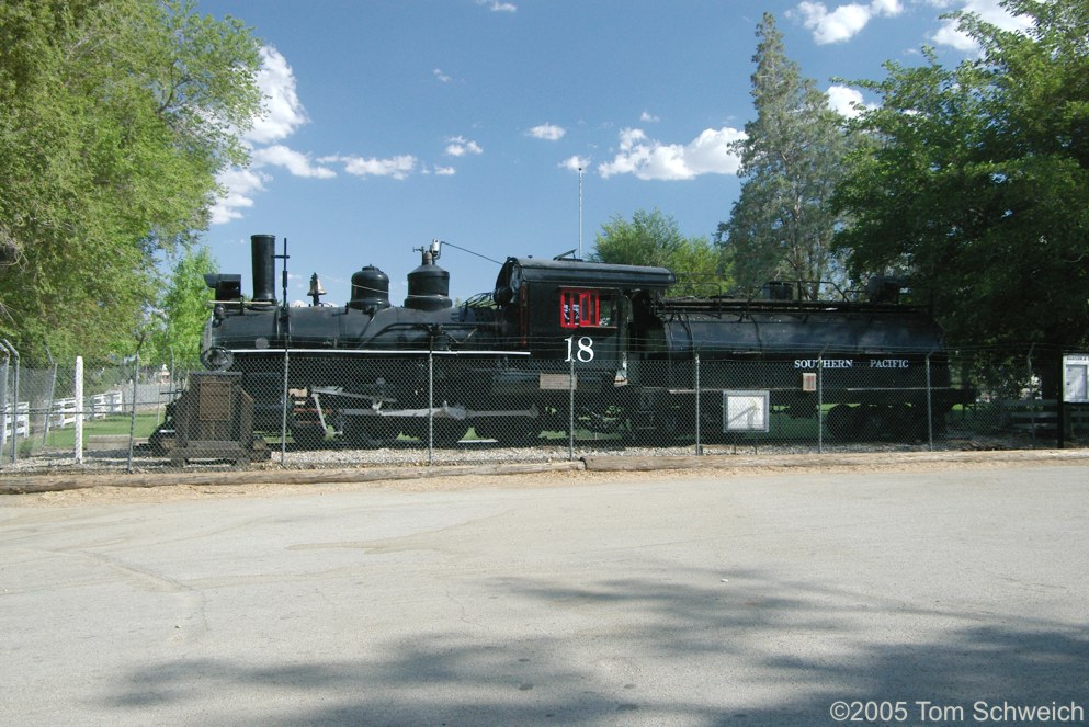 Southern Pacific Narrow Gauge #18, Independence, Inyo County, California