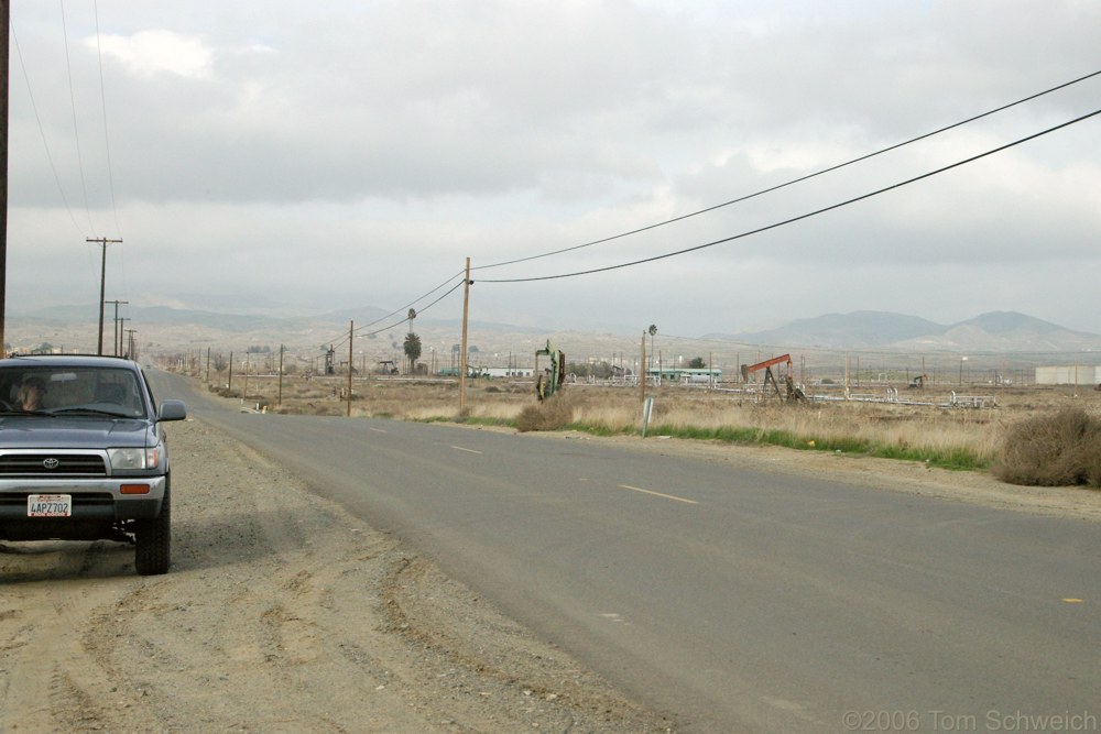 Oil field, Coalinga, Fresno County, California