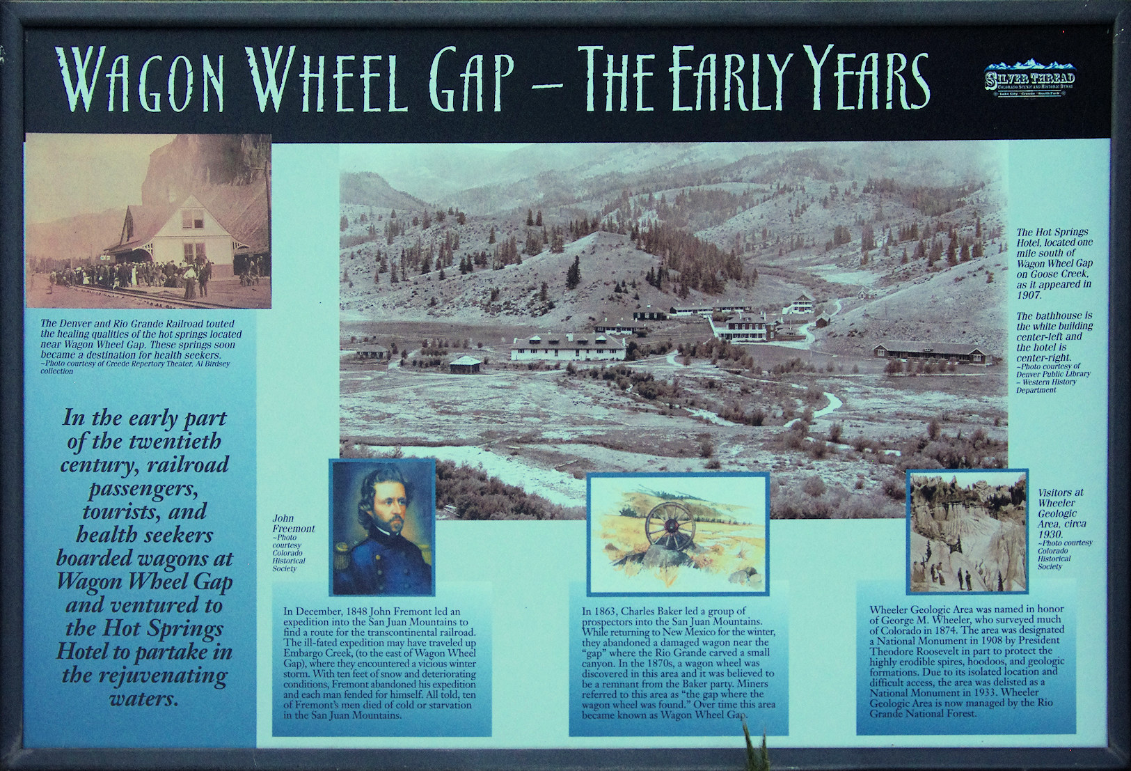 Colorado, Mineral County, Wagon Wheel Gap