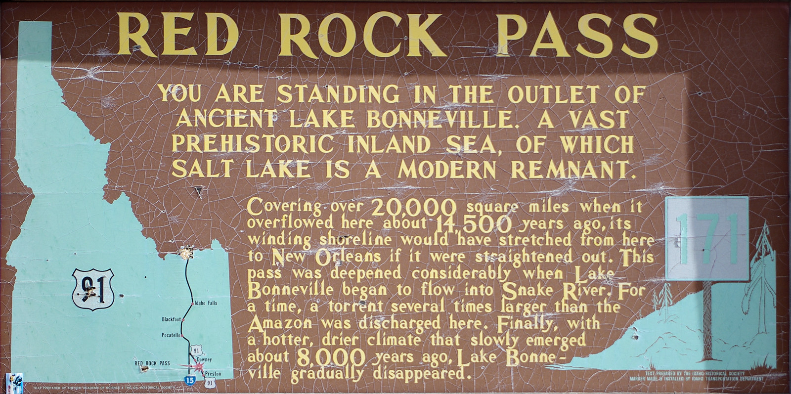 Idaho, Bannock County, Red Rock Pass