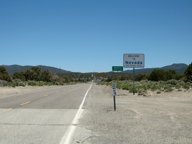 Nevada State Line, Mono County, California