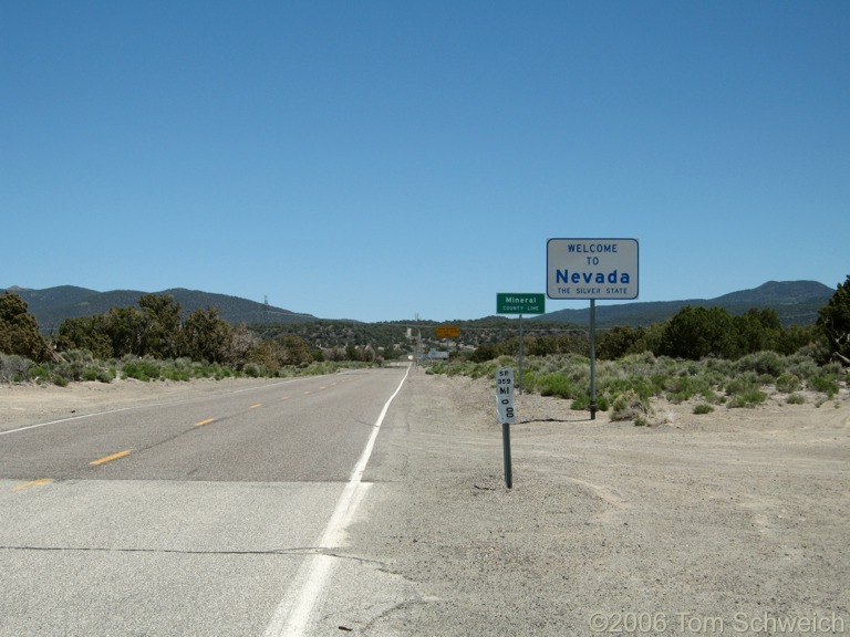 Nevada State Line, Mono County, California