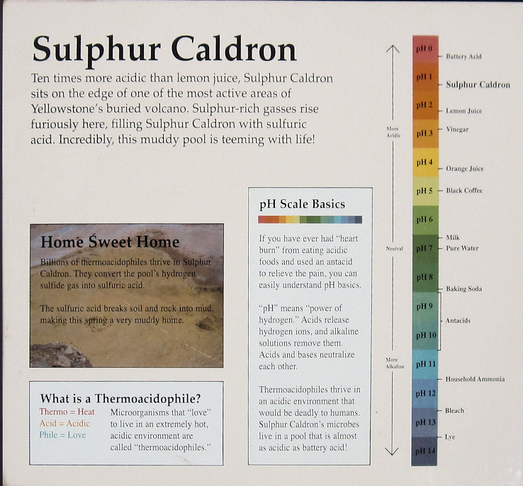 Wyoming, Park County, Sulphur Caldron
