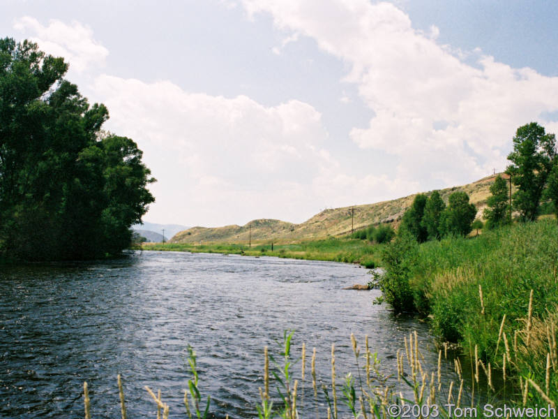 The Colorado River between Kremmling and Hot Sulphur Springs.