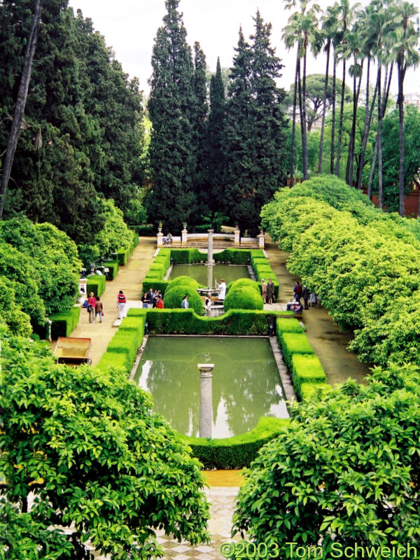 Gardens of the Alcazar.