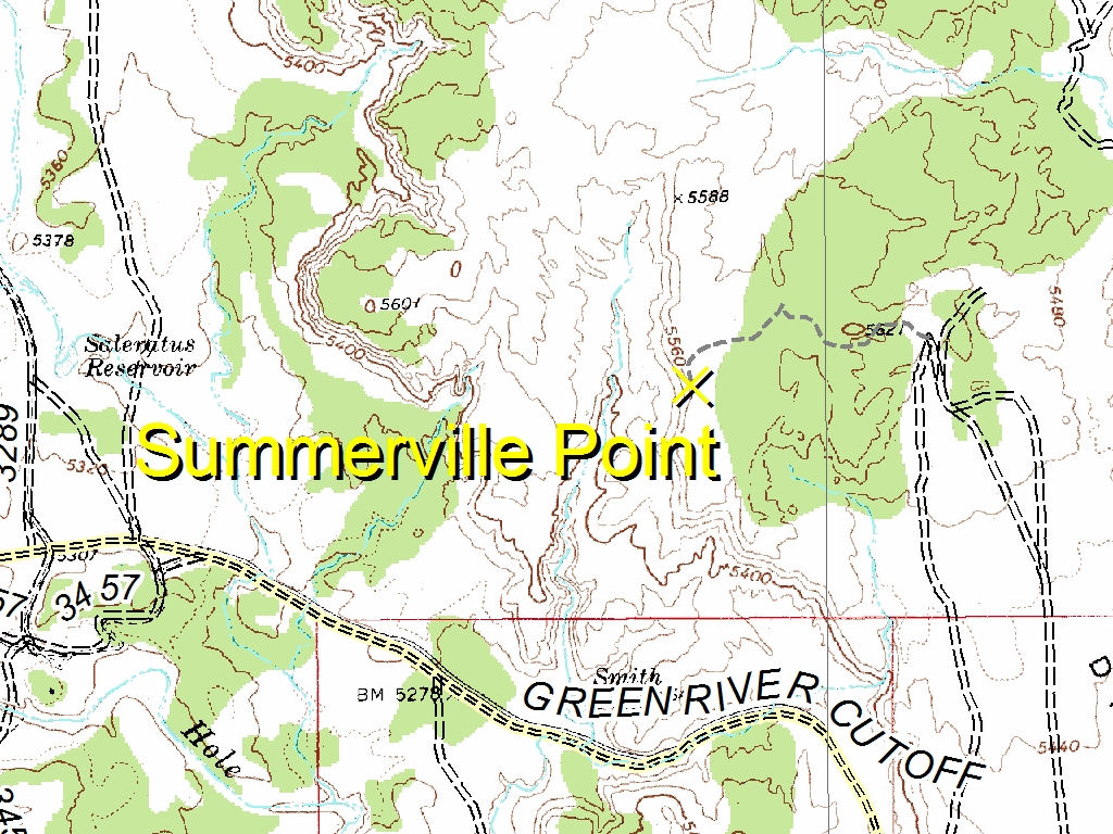 Utah, Emery County, Summerville Point
